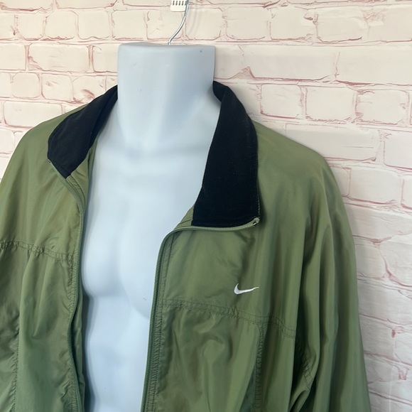 Vintage windbreaker men’s light jacket green size XL Unisex - Picture 3 of 7
